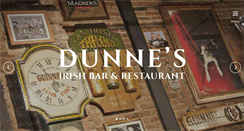 Desktop Screenshot of dunnesirishbar.com